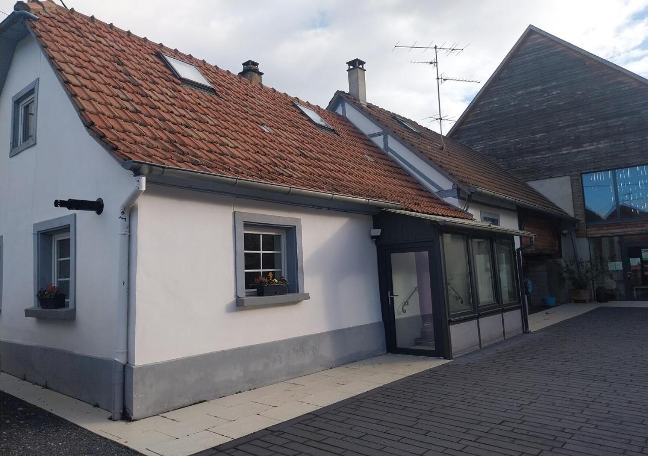 Charmant Cottage De Village Wittisheim Bagian luar foto