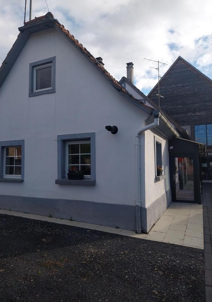 Charmant Cottage De Village Wittisheim Bagian luar foto