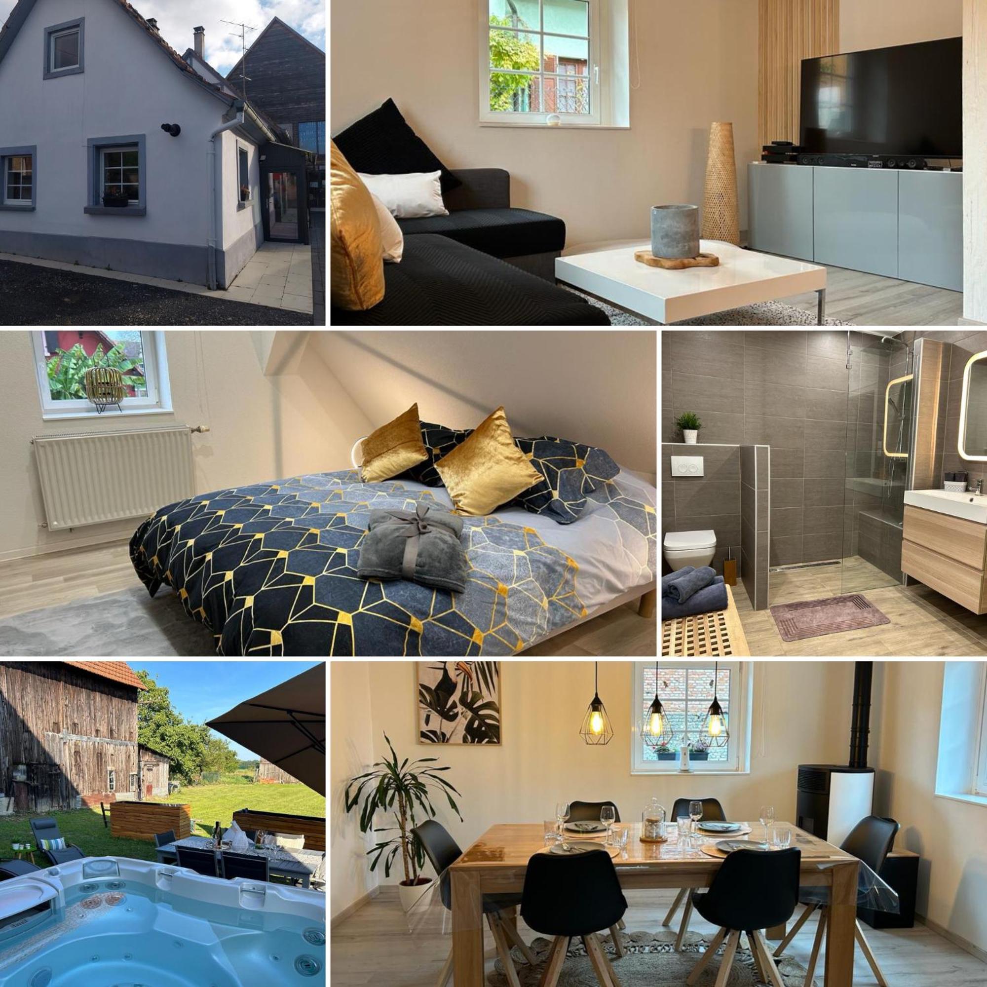 Charmant Cottage De Village Wittisheim Bagian luar foto