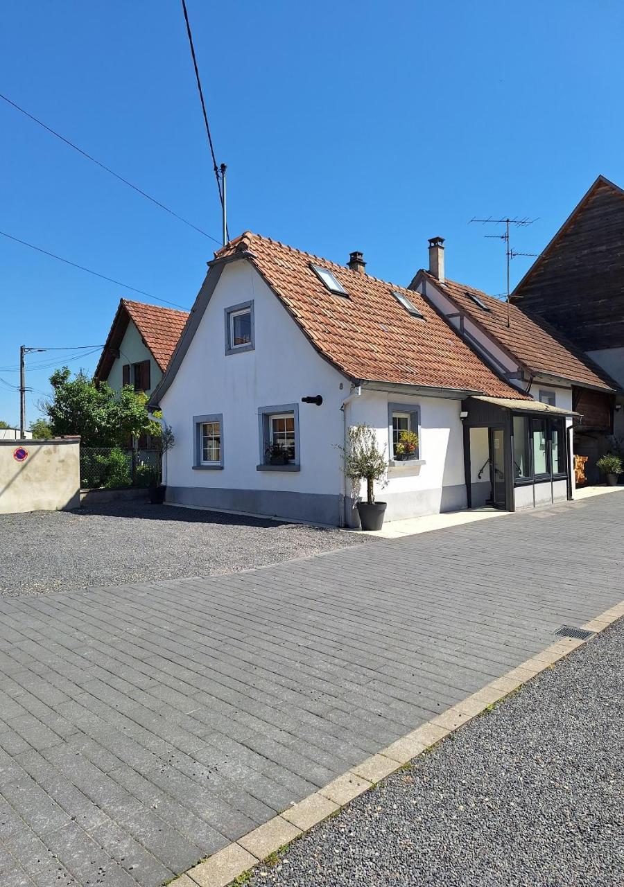 Charmant Cottage De Village Wittisheim Bagian luar foto